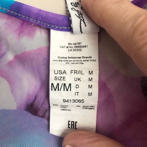 Profile by Gottex Floral Beach Coverup - Picture 5 of 14